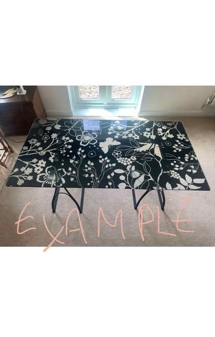 Photo of free IKEA glass desk top 150x80cms (MK3 west Bletchley) #2