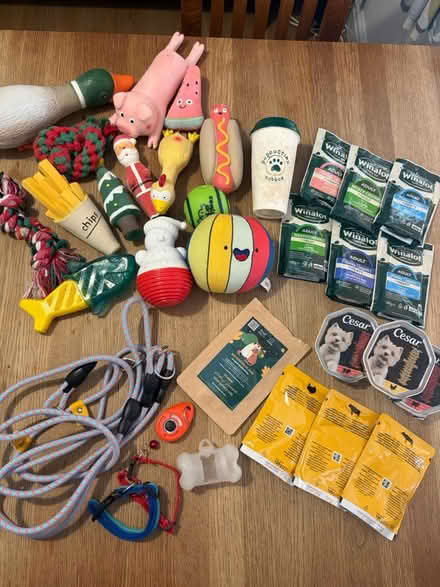 Photo of free Dog food, squeaky toys and extras (Emersons Green, BS16 7) #1
