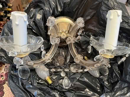Photo of free Vintage Crystal Wall light (Redruth) #1