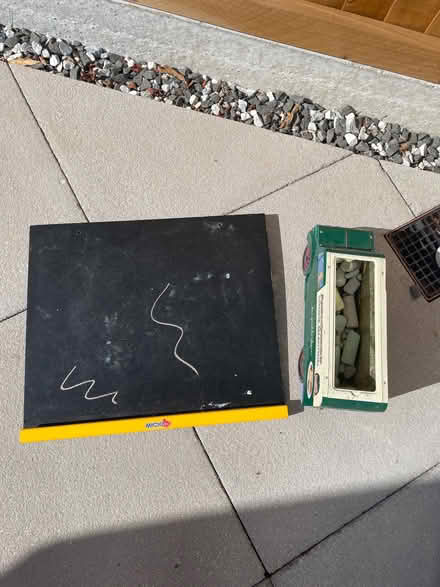 Photo of free Chalk board and chalks (Lexden CO3) #1