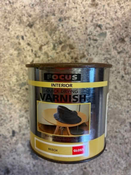 Photo of free Beech gloss interior, quick drying varnish (Great Boughton CH3) #1