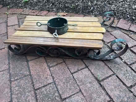 Photo of free Xmas tree stand (South End Boston) #2