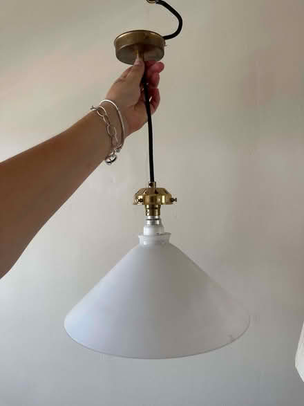 Photo of free Pendant/Ceiling Light (Barons Court W6) #1