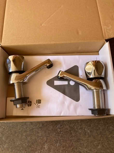 Photo of free Sink basin taps like new (Stoke Poges SL2) #1