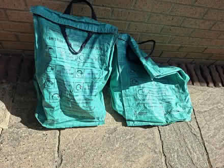 Photo of free 2 green recycling bags (Woodley RG5) #1