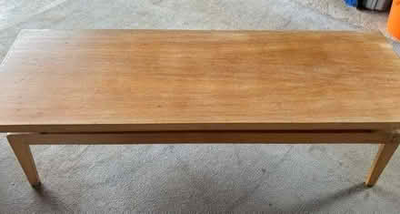 Photo of free 1970s coffee table (Cox Green SL6) #2