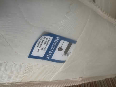 Photo of free Single Wooden Bed Frame and Mattress (Meppershall SG17) #3