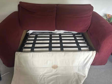 Photo of free Red sofa bed (Ecclesall S11) #2