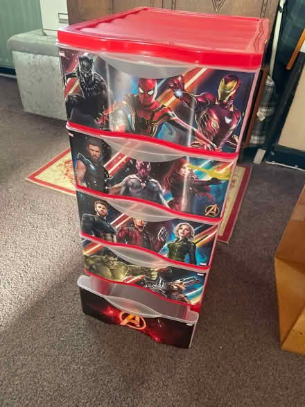 Photo of free Avengers plastic drawer unit (Chelmsford CM2) #1