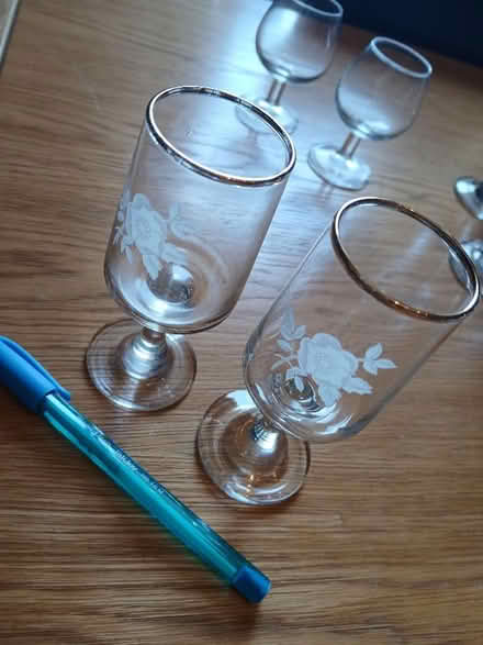 Photo of free 2 liqueur glasses (Parkhead EH11) #1