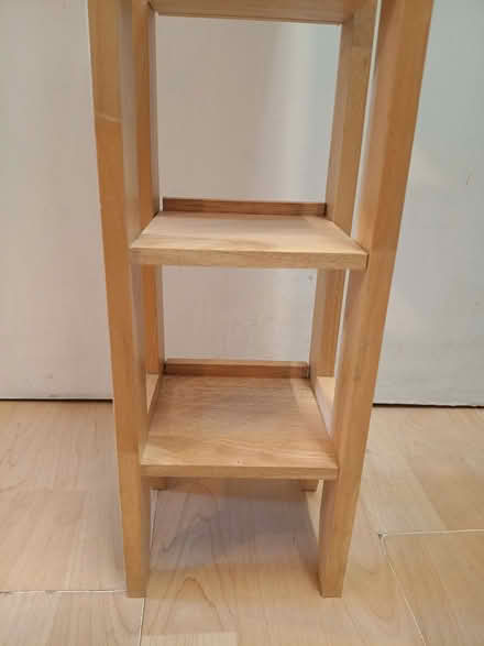 Photo of free CD slimline storage tower, wood, 85.5x20.7x19cm (Boscombe BH5) #4