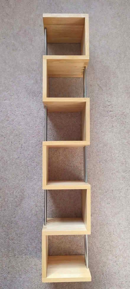 Photo of free Wooden CD rack, floor or wall mounted (City of Bristol BS9) #1