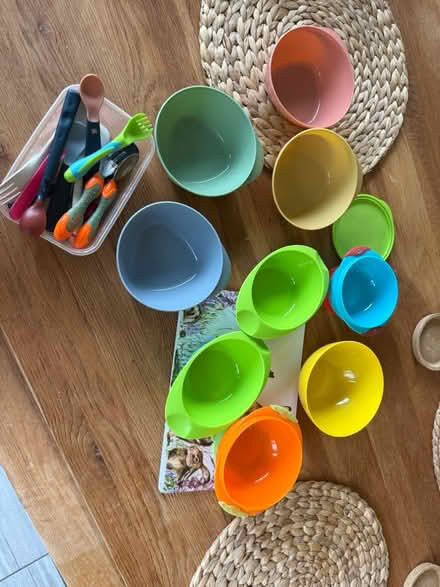 Photo of free Baby bowls and cutlery (Frodsham WA6) #1