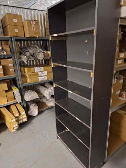 Photo of free 4 wooden shelves and 2 tables (Harold Wood RM3) #1