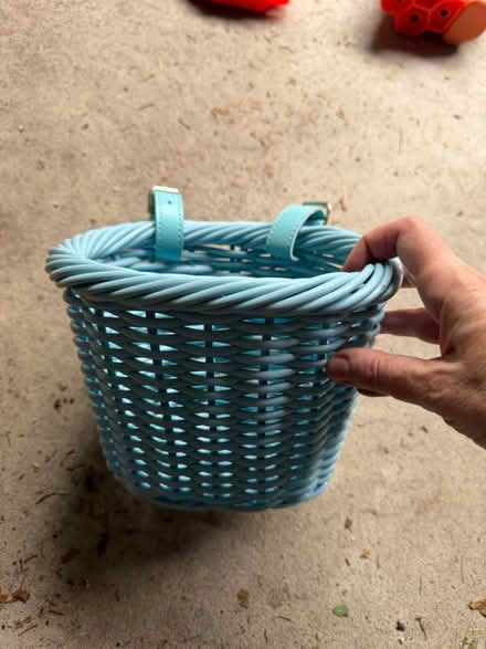 Photo of free Child’s bike basket (Waban) #1