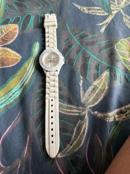 Photo of free Girls white silicone tikkers watch (Knaphill GU21) #1