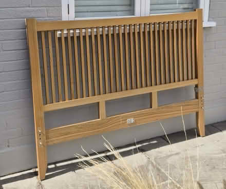 Photo of free Oak bed frame (UK Double) (East Molesey) #1