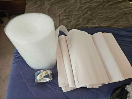 Photo of free Bubble wrap & packing paper (Manchester) #2