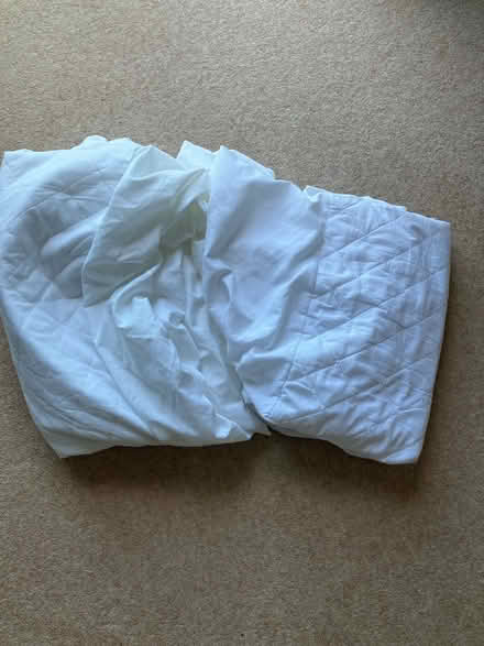 Photo of free 2 x single bed mattress protectors (Minchinhampton GL6) #1