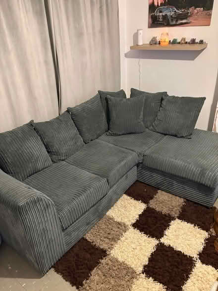 Photo of free Grey sofa (super light to carry) (Sandridge AL4) #1
