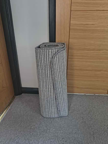 Photo of free Grey striped Stair Runner (South Shields NE34) #1