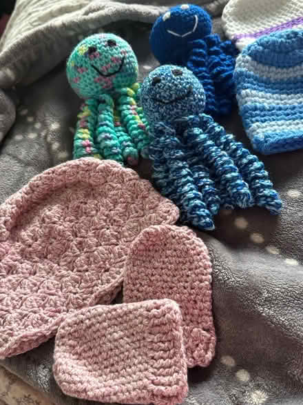 Photo of free Crocheted Hats , octopus (Hecky WF16) #2