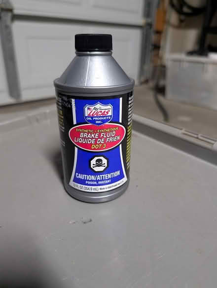 Photo of free Lucas Oil Dot 3 Brake Fluid (Montreal Rd at St Laurent Blvd) #1