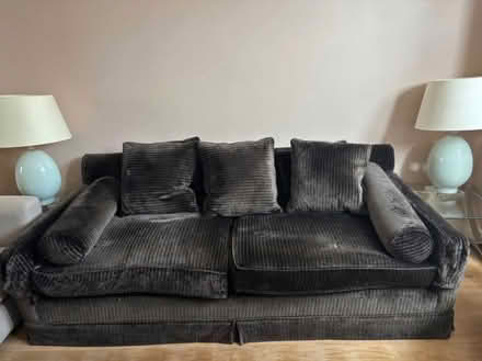 Photo of free Brown sofa (Harlesden NW10) #1