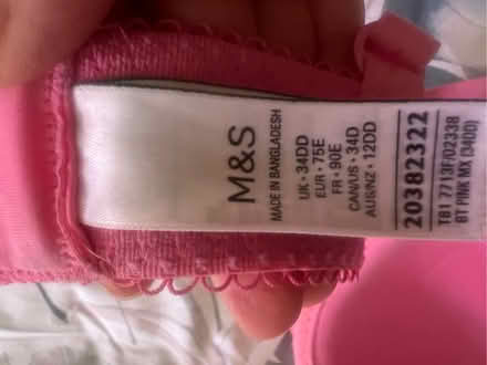 Photo of free Pink bra (Hertford SG13) #2