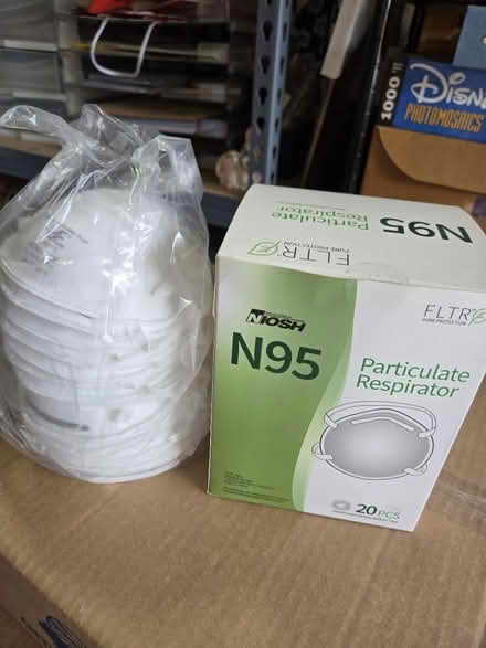 Photo of free Partial used box of N95 masks (North Sunnyvale) #1