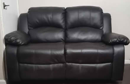 Photo of free Faux Leather 2 Seater Recliner (Bottisham) #2
