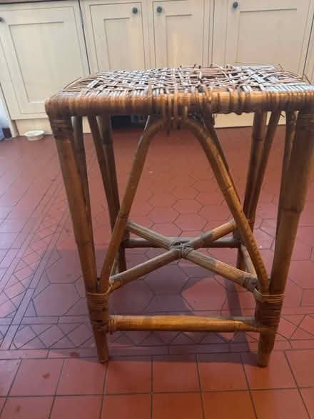 Photo of free Wicker kitchen stool (Southsea, Portsmouth PO4) #1