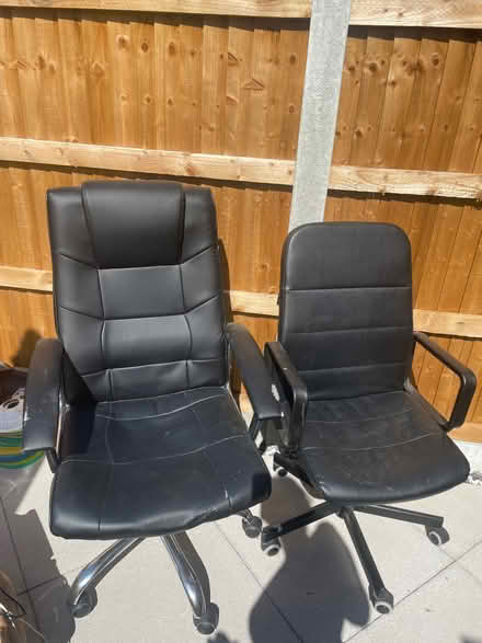 Photo of free Used office chairs (Lexden CO3) #1