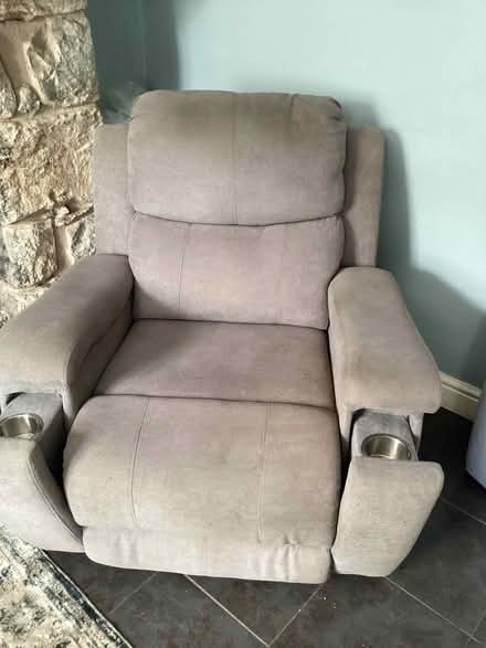 Photo of free Sofa and chair (Cilcain CH7) #2