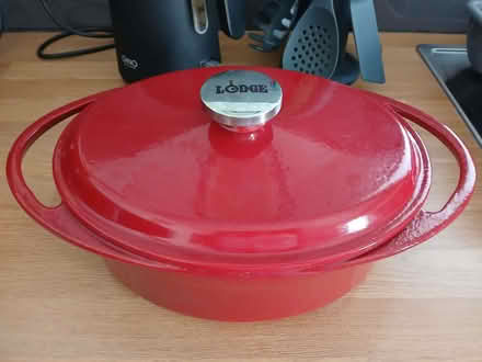Photo of free Cast iron casserole dish (Carbis Bay TR26) #1