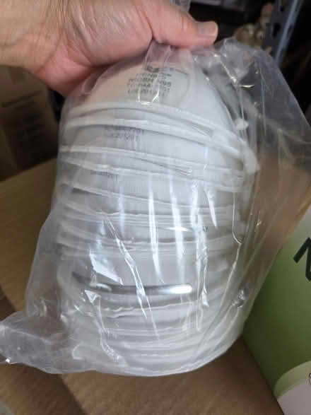 Photo of free Partial used box of N95 masks (North Sunnyvale) #2