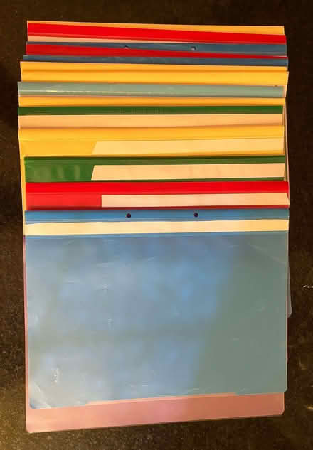 Photo of free Plastic Project Folders (Theale RG7) #3