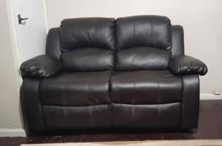 Photo of free Faux Leather 2 Seater Recliner (Bottisham) #1
