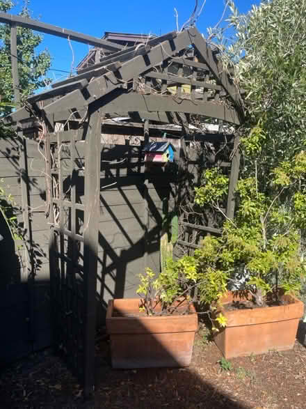 Photo of free Wooden garden trellis (South Berkeley) #1