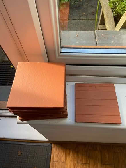 Photo of free 13 small ceramic floor tiles (St Just TR19) #3