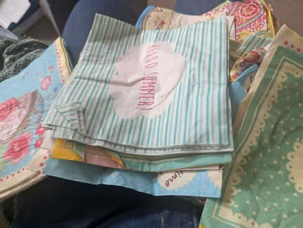 Photo of free Bundle of unused paper napkins (Portchester PO16) #2