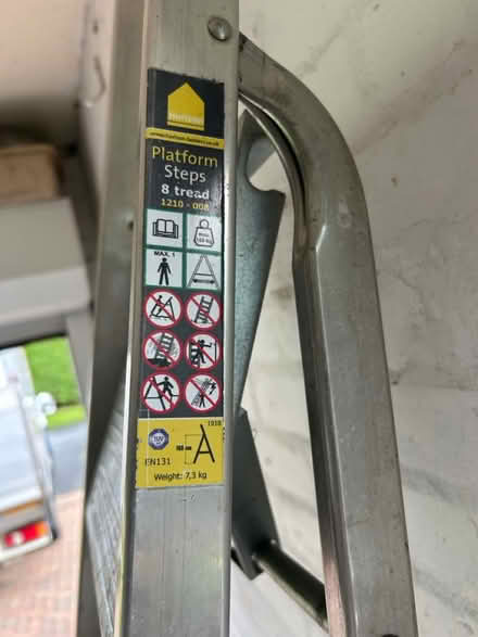 Photo of free Aluminium step laddres (Over Hulton BL5) #3
