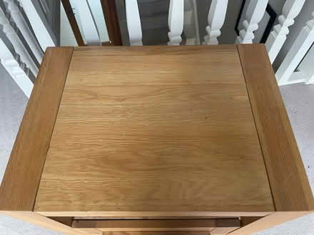 Photo of free Solid oak side table (S17 Dore) #3