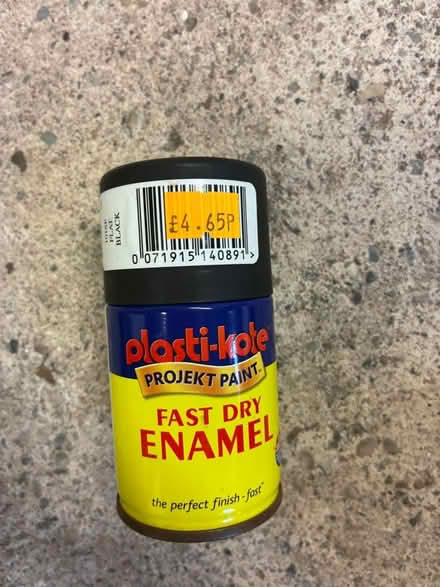 Photo of free Flat black fast dry enamel (Great Boughton CH3) #1