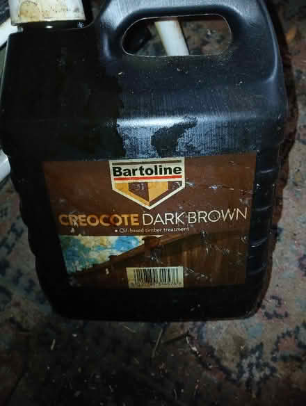 Photo of free Two tubs of Dark Brown Creocote/Creotec (Blakenall WS3) #2