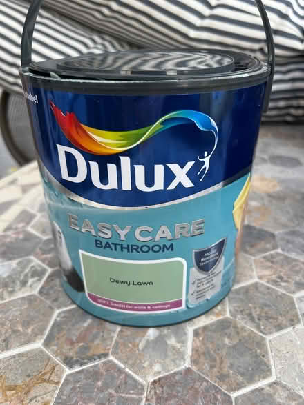 Photo of free Half a pot of bathroom paint (Chester, Garden Quarter CH1) #1