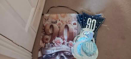 Photo of free 90th birthday bunting (Uffculme, nr Cullompton) #1