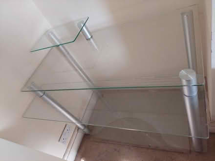 Photo of free Glass computer desk (St. Dunstan's CT2) #2