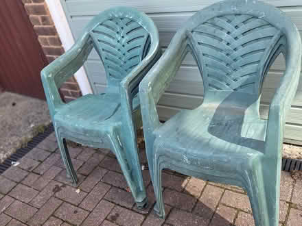Photo of free Garden chairs (Hucclecote GL3) #2