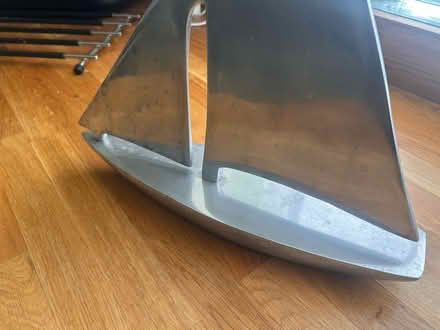 Photo of free Silver boat ornament (MK7, Wavendon Gate) #2